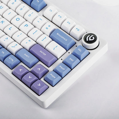 Leobog Hi75 Alb Hotswap RGB Gasket Tastatura Mecanica Gaming