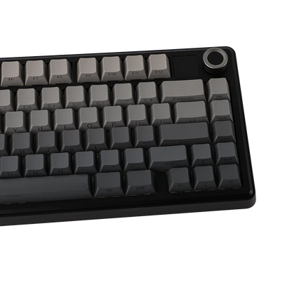 Aula F75 MAX Black Grey gradient (Side-Printed), Hotswap RGB Gasket Bluetooth Wireless, Tastatura Mecanica Gaming, Negru