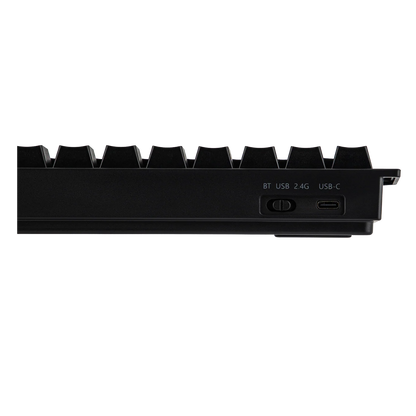 Aula MINI 60 8K Black, Fara Iluminare, Bluetooth Wireless, Hall Effect (Magnetica), Negru