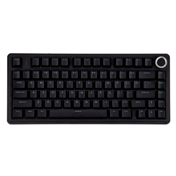 Aula F75 Black, Hotswap RGB Gasket Wired, Tastatura Mecanica Gaming, Negru cu Fir