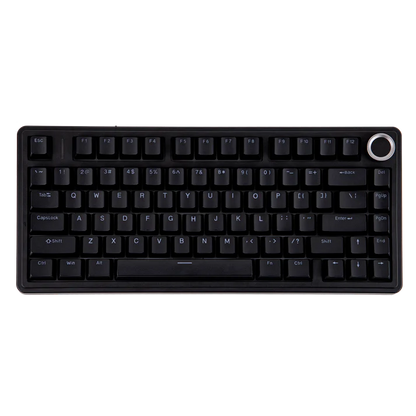 Aula F75 Black, Hotswap RGB Gasket Wired, Tastatura Mecanica Gaming, Negru cu Fir