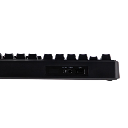 Aula F75 Black, Hotswap RGB Gasket Wired, Tastatura Mecanica Gaming, Negru cu Fir