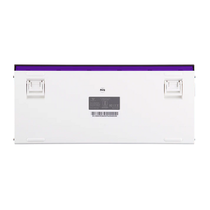 Aula HERO84 8K White Contours, RGB Tray-Mount, Hall Effect (Magnetica), Tastatura Gaming, Layout 75%, Alb