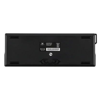 Aula WIN60 HE MAX Black Red, RGB Gasket, Hall Effect (Magnetica), Tastatura Gaming, Layout 65%, Negru