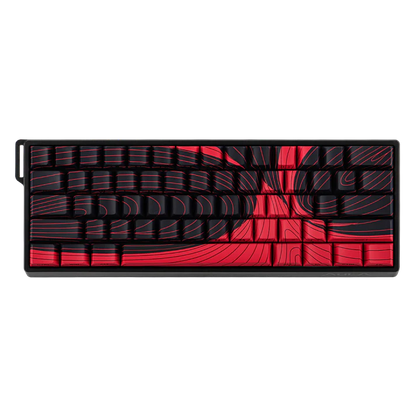 Aula WIN60 HE MAX Black Red, RGB Gasket, Hall Effect (Magnetica), Tastatura Gaming, Layout 65%, Negru