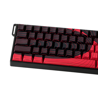 Aula WIN60 HE MAX Black Red, RGB Gasket, Hall Effect (Magnetica), Tastatura Gaming, Layout 65%, Negru