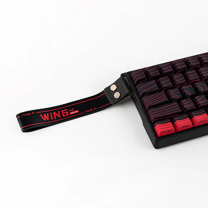 Aula WIN60 HE MAX Black Red, RGB Gasket, Hall Effect (Magnetica), Tastatura Gaming, Layout 65%, Negru
