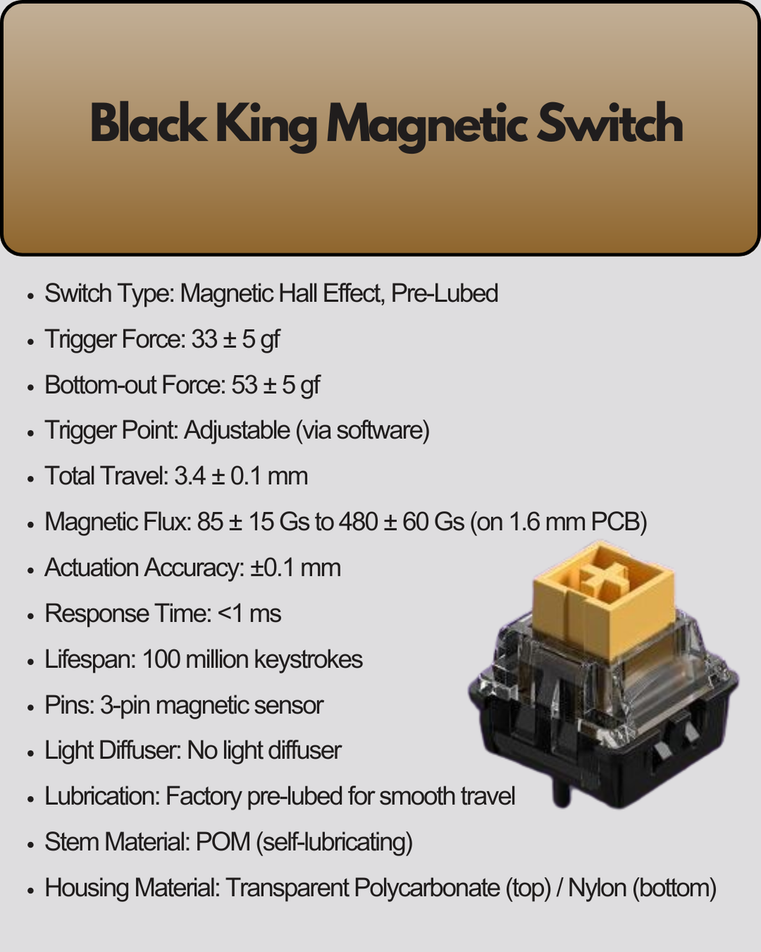 Aula HERO84 8K White Purple, RGB Tray-Mount, Hall Effect (Magnetica), Tastatura Gaming, Layout 75%, Alb